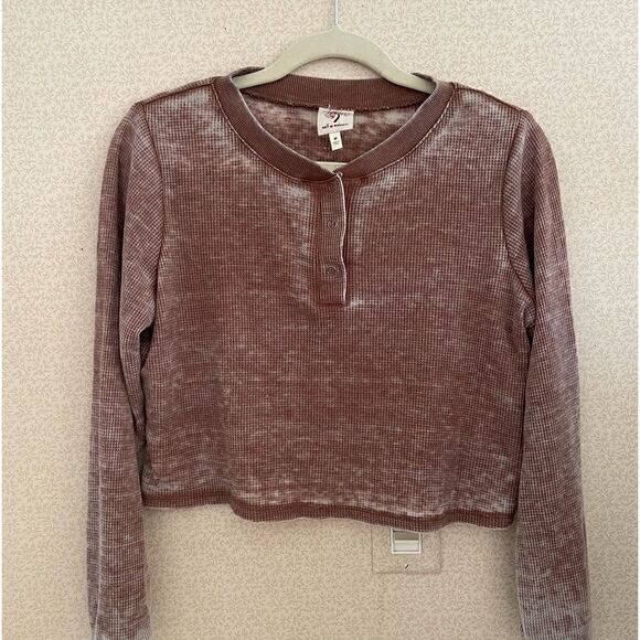 Self Esteem burn out crop top - Picture 1 of 5